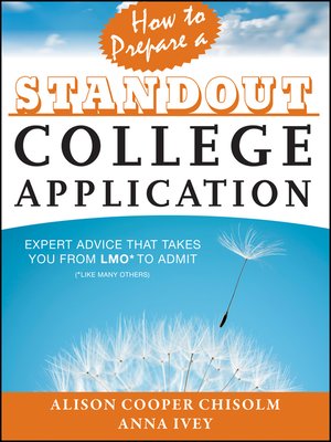 cover image of How to Prepare a Standout College Application